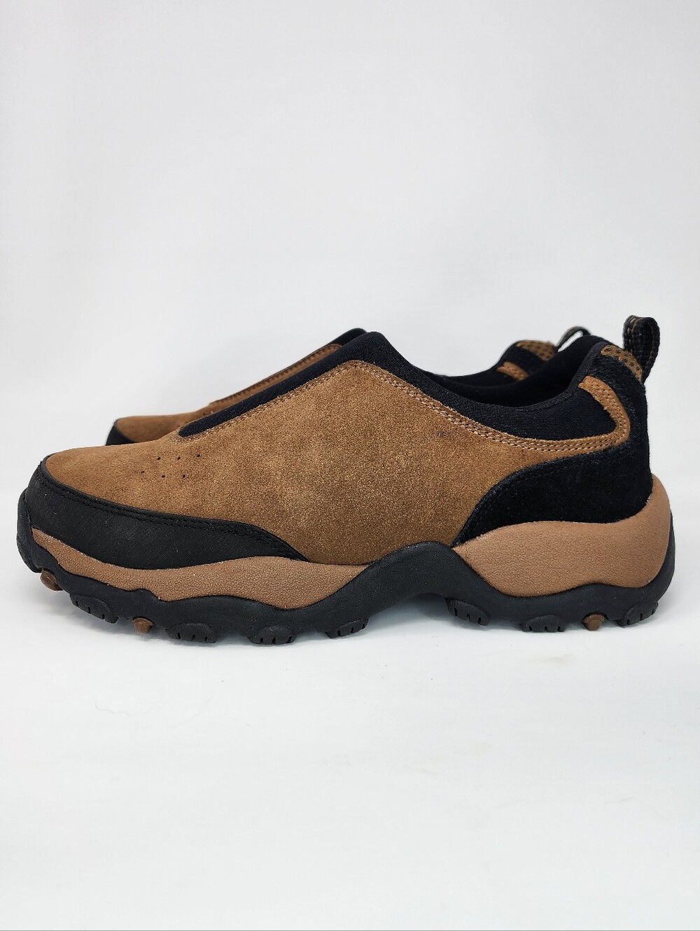 Lands' End Brown Suede Slip-On Outdoor Shoes